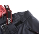 Softshell Winter Trousers Pesso Barnabi_HVJ , black/yellow