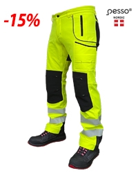 Softshell pants Pesso Nebraska, yellow