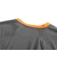 T-Shirt Pesso Breeze, grey-yellow