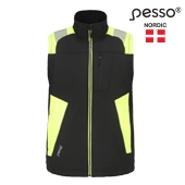 Жилет SoftShell Pesso Vesta, черный/желтый