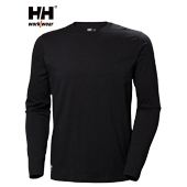Longsleeve Helly Hansen Manchester Classic, black