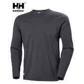 Longsleeve Helly Hansen Manchester Classic, dark grey