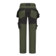 Workwear trousers Pesso Jupiter Fit Slim 175Z, Chaki