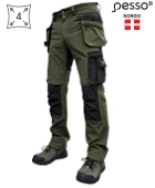 Workwear trousers Pesso Jupiter Fit Slim 175Z, Chaki