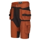 Рабочие брюки Pesso TITAN Flexpro 125, цвет Mountain Brown