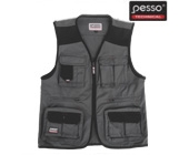 Waistcoat Pesso Canvas DICP, grey