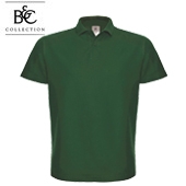 Short-sleeved polo shirt B&C ID.001 Chili Gold