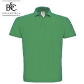 Short-sleeved polo shirt B&C ID.001 Chili Gold