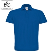 Short-sleeved polo shirt B&C ID.001 Chili Gold