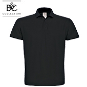 Short-sleeved polo shirt B&C ID.001 Chili Gold