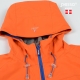 Rain Jacket Pesso Bonna, orange