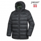 Two side zip jacket with duck down Pesso Karlstad