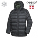 Two side zip jacket with duck down Pesso Karlstad