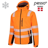 Softshell Jacket Pesso Calgary HI-VIS, orange