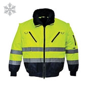 Itin ryškaus matomumo Portwest PJ50 3 in 1 striukė