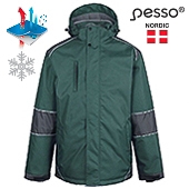 Waterproof Winter Jacket Pesso Tampere, grey