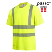 High Visibility T-Shirt Pesso HVM, yellow