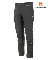 Outdoor stretch trousers Promacher Fobos, black