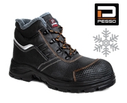 Safety leather shoes S3 Kevlar Pesso Arctic