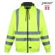 High Visibility Hoodie 4429 Top Swede, yellow