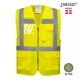 HIgh Visibility Vest Pesso, yellow pessosafety.eu