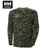 Футболка с длинным рукавом Helly Hansen Kensington Camoalencia