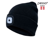 Megzta kepurė Pesso KLED su LED lemputėmis