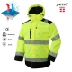 Водонепроницаемой ткани куртка   Hi-Vis