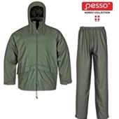 Rain Costume Pesso 801+802, green