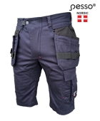 Workwear shorts Pesso Stretch 215, navy | darborubai.lt