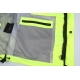 HI-VIS Safety Shell Jacket Top Swede 5217, yellow