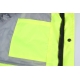 HI-VIS Safety Shell Jacket Top Swede 5217, yellow